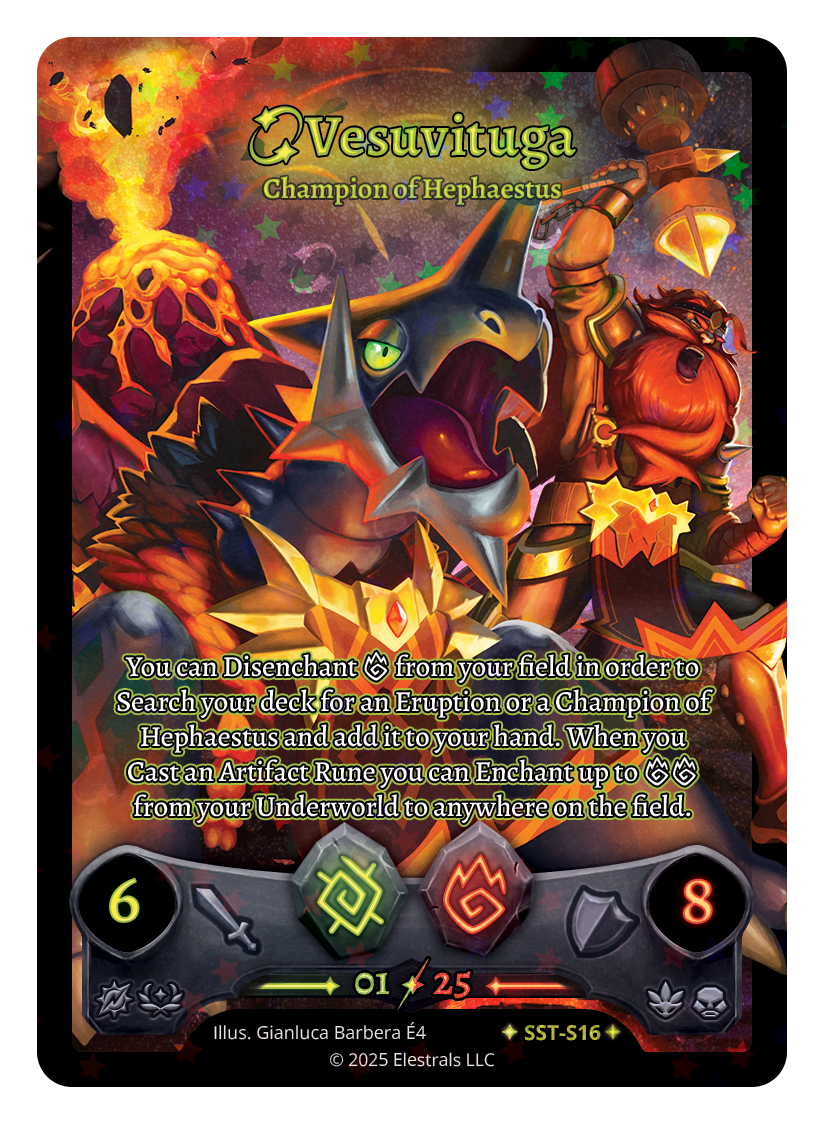 Vesuvituga - Champion of Hephaestus - XX/25